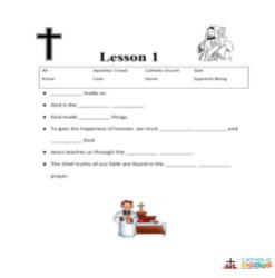 The Purpose of Man's Existence - Fill-in-the-Blanks